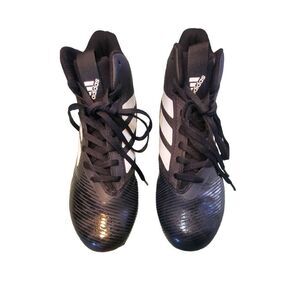 Adidas Freak Mid MD Black/White Football Cleats  Size 4.5  NO BOX